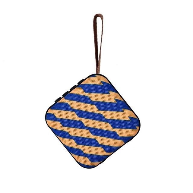 Portable Mini Bluetooth Speaker - Wireless Loudspeaker Sound System 3D Stereo Music Surround Outdoor Speaker Support FM TFCard (HA)(F57)