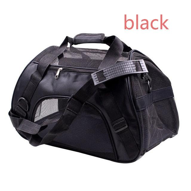 Portable Pet Backpack Messenger Carrier Bags - Cat Dog Carrier Outgoing Travel Breathable Small Pet Handbag (3U106)