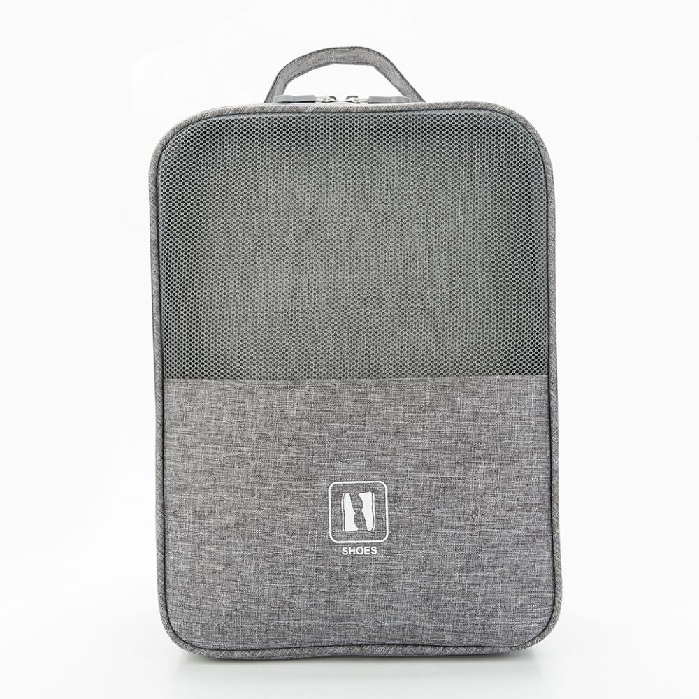 Portable Shoe Bag - Travel Waterproof Large Capacity Storage Bag - Cosmetics Zipper Bag (1U79)(LT9)