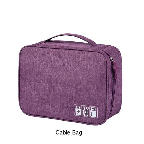 Trending Portable Shoes Bags - Travel Underwear Clothes Organizer Bra Cosmetic Makeup Shoes Zipper Bag (LT9)(F79)