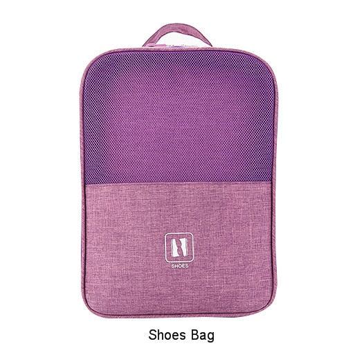 Trending Portable Shoes Bags - Travel Underwear Clothes Organizer Bra Cosmetic Makeup Shoes Zipper Bag (LT9)(F79)