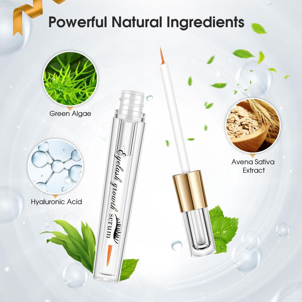 Powerful Eyelash Growth Serum Eye Lash Enhancer Natural Curling Nursing Liquid Makeup Lashes Lift Tools (M2)(1U86)