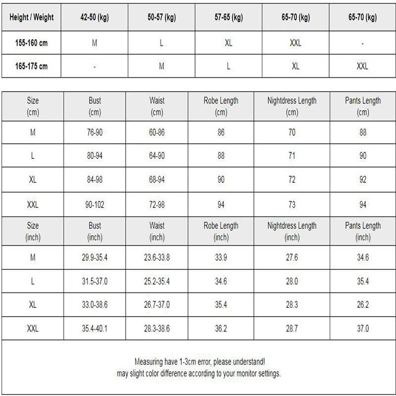 Trending Gorgeous Print Pajamas Set - Silky Women 5 Piece Sleepwear - Satin Lace Lounge with Belt Chest Pads (ZP4)(ZP1)(2U90)