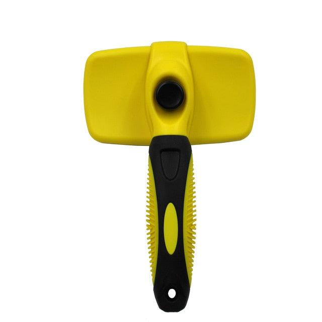 Professional All-in-one Self Cleaning Slicker Dog and Cat Brush Pet Grooming Tools (9W1)(F72)
