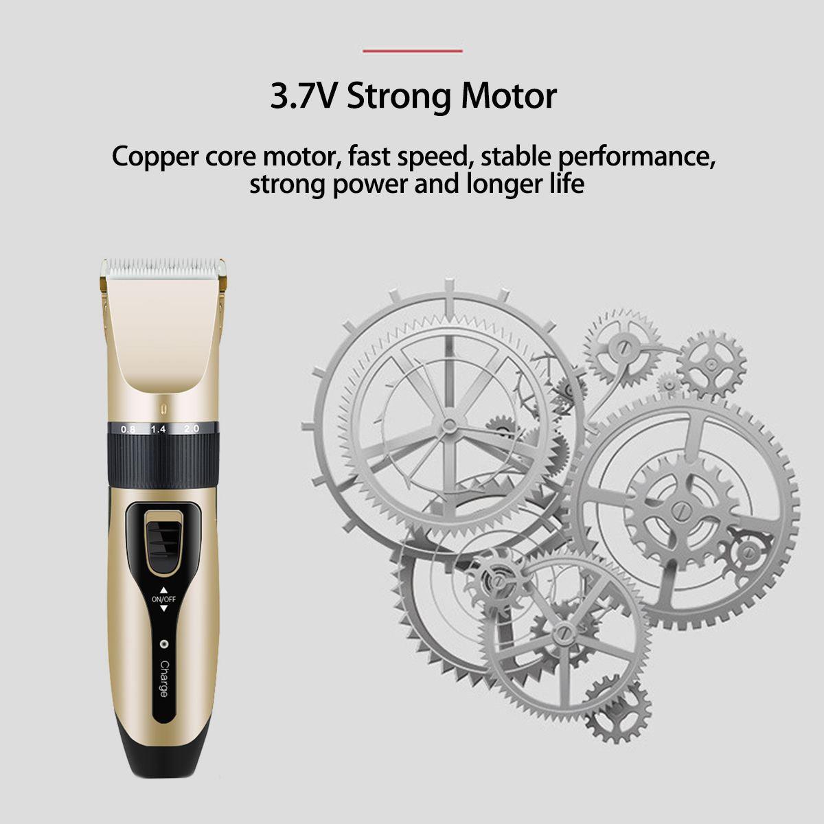 Professional Pet Dog Hair Trimmer with Comb Electrical Cordless Dog Clipper Rechargeable Grooming (1W2)(1U72)(1U75)