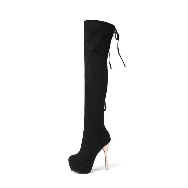 Cute Women Over The Knee High Boots - Sexy Platform High Heel Winter Shoes (BB3)(CD)(BB2)(WO4)(F38)(F36)(F42)