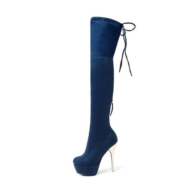 Cute Women Over The Knee High Boots - Sexy Platform High Heel Winter Shoes (BB3)(CD)(BB2)(WO4)(F38)(F36)(F42)