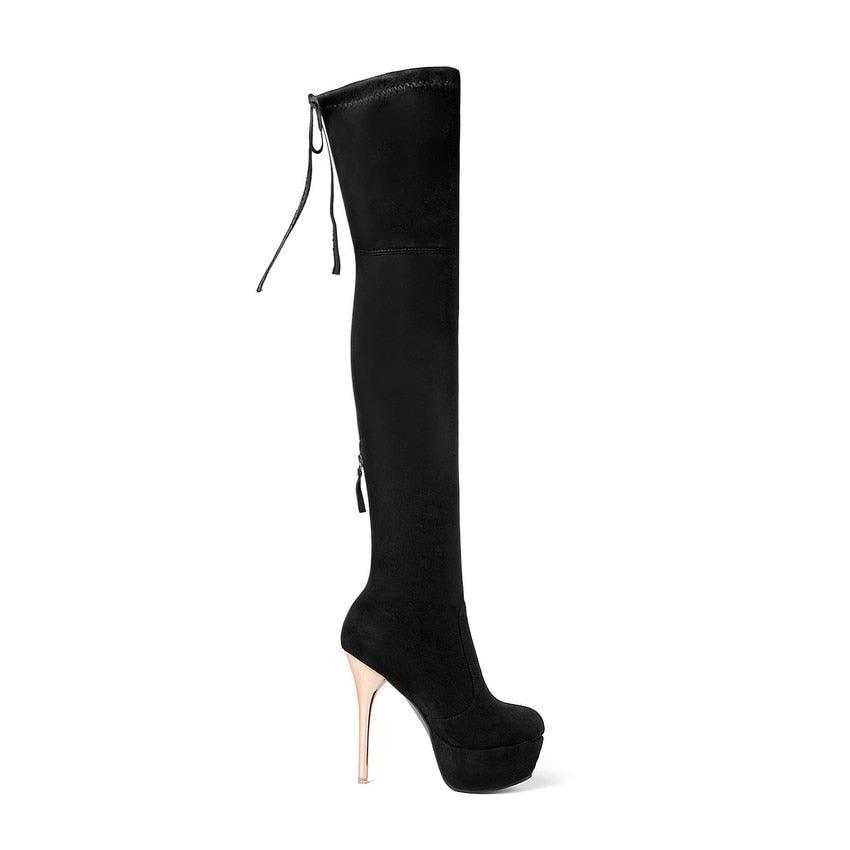 Cute Women Over The Knee High Boots - Sexy Platform High Heel Winter Shoes (BB3)(CD)(BB2)(WO4)(F38)(F36)(F42)