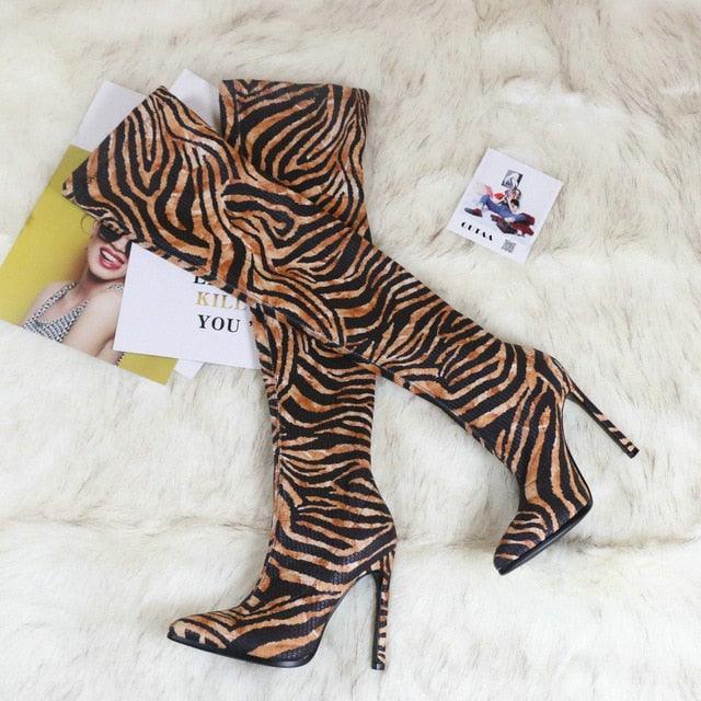 Beautiful Thin High Heel Over The Knee Women Boots - Stretch Sexy Women Shoes (BB3)(CD)(BB2)(WO4)(F38)(F42)