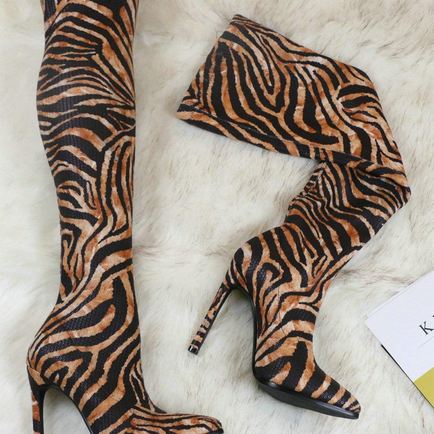 Beautiful Thin High Heel Over The Knee Women Boots - Stretch Sexy Women Shoes (BB3)(CD)(BB2)(WO4)(F38)(F42)