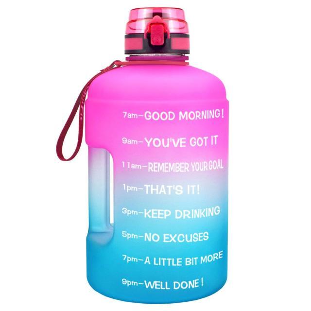 Trending Sport 128oz 73oz 43oz Sport Big Gallon Water Bottle With Filter - Net Fruit Infuse BPA Free (FHB)(1AK1)