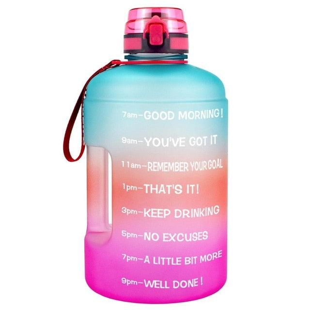 Trending Sport 128oz 73oz 43oz Sport Big Gallon Water Bottle With Filter - Net Fruit Infuse BPA Free (FHB)(1AK1)