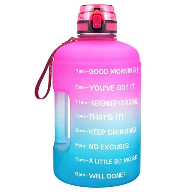 Trending Sport 128oz 73oz 43oz Sport Big Gallon Water Bottle With Filter - Net Fruit Infuse BPA Free (FHB)(1AK1)