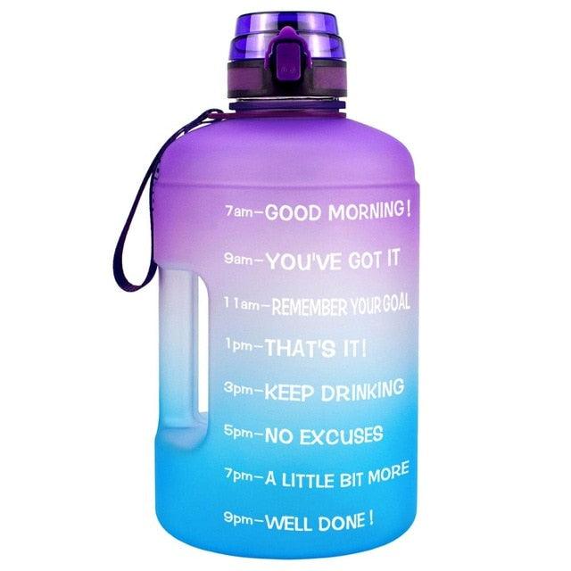 Trending Sport 128oz 73oz 43oz Sport Big Gallon Water Bottle With Filter - Net Fruit Infuse BPA Free (FHB)(1AK1)
