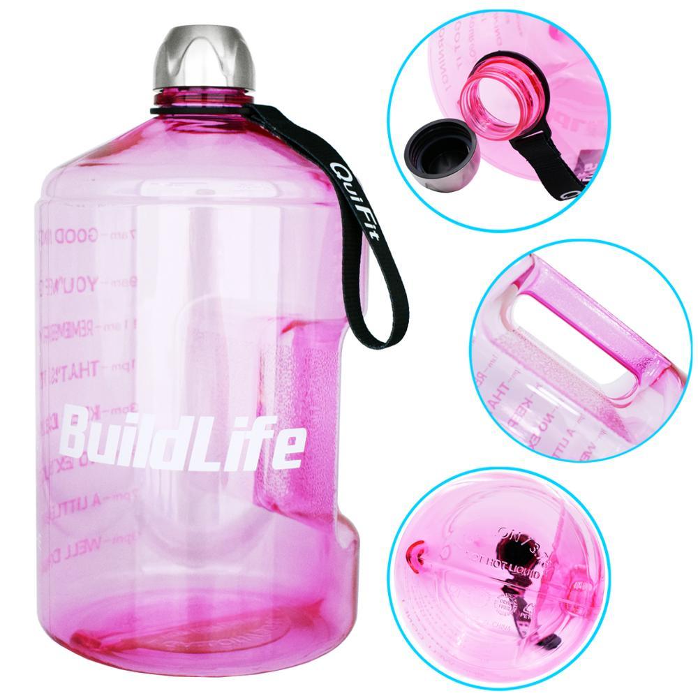 Great 3.78L 2.2L 1.3L Gallon Water Bottle Large Capacity - GYM Fitness Tourism Tour Bottles (D61)(D61)(FHB)(1AK1)