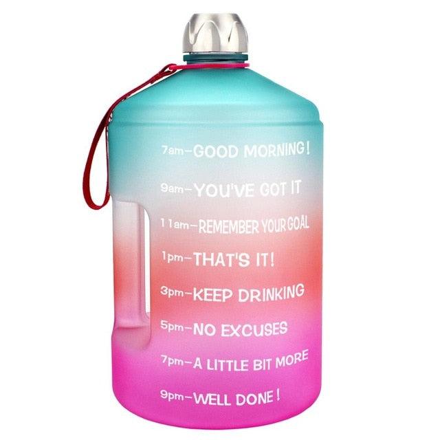 Great 3.78L 2.2L 1.3L Gallon Water Bottle Large Capacity - GYM Fitness Tourism Tour Bottles (D61)(D61)(FHB)(1AK1)