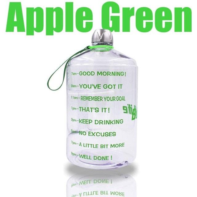 Great 3.78L 2.2L 1.3L Gallon Water Bottle Large Capacity - GYM Fitness Tourism Tour Bottles (D61)(D61)(FHB)(1AK1)