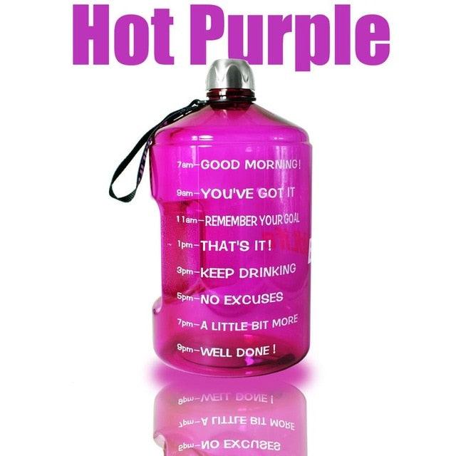 Great 3.78L 2.2L 1.3L Gallon Water Bottle Large Capacity - GYM Fitness Tourism Tour Bottles (D61)(D61)(FHB)(1AK1)