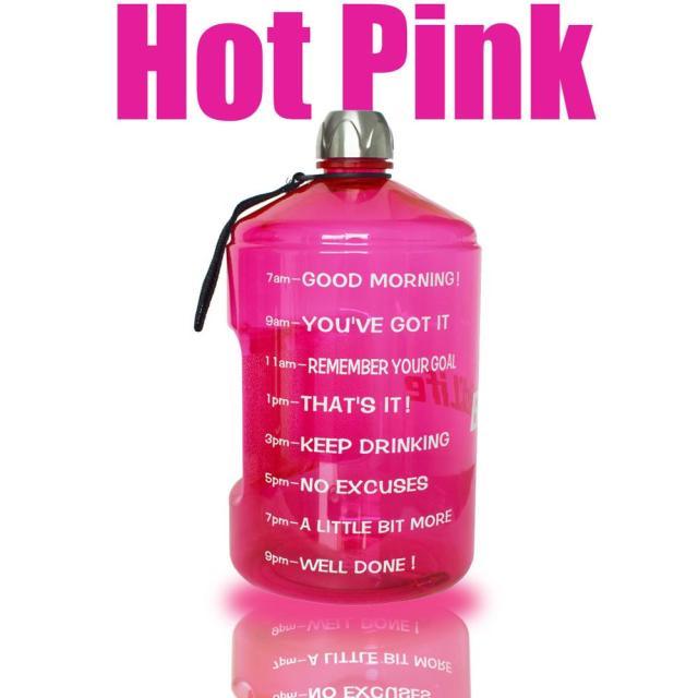 Great 3.78L 2.2L 1.3L Gallon Water Bottle Large Capacity - GYM Fitness Tourism Tour Bottles (D61)(D61)(FHB)(1AK1)