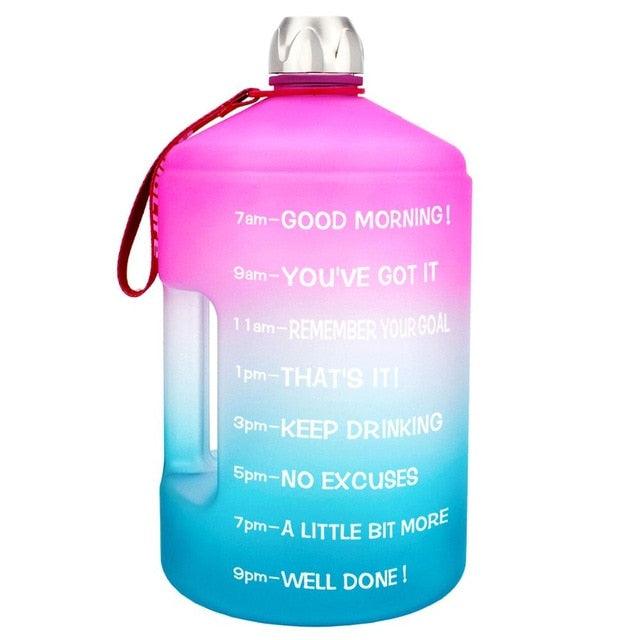Great 3.78L 2.2L 1.3L Gallon Water Bottle Large Capacity - GYM Fitness Tourism Tour Bottles (D61)(D61)(FHB)(1AK1)
