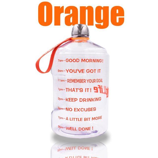 Great 3.78L 2.2L 1.3L Gallon Water Bottle Large Capacity - GYM Fitness Tourism Tour Bottles (D61)(D61)(FHB)(1AK1)