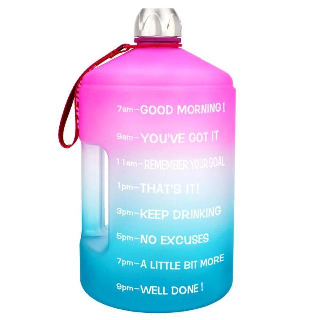 Great 3.78L 2.2L 1.3L Gallon Water Bottle Large Capacity - GYM Fitness Tourism Tour Bottles (D61)(D61)(FHB)(1AK1)