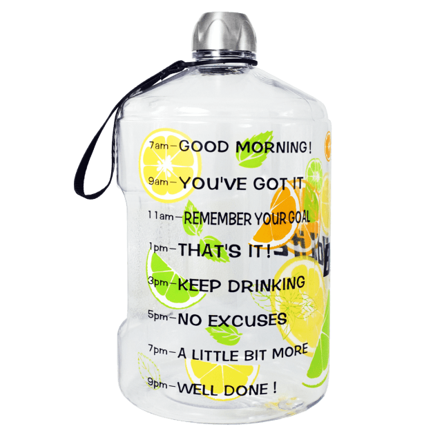 Great 3.78L 2.2L 1.3L Gallon Water Bottle Large Capacity - GYM Fitness Tourism Tour Bottles (D61)(D61)(FHB)(1AK1)