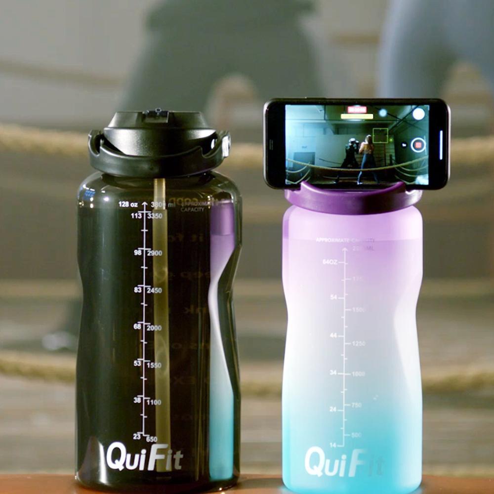 Sport 3.8L 2L Wide Mouth Gallon Tritan Water Bottle With Straw BPA Free (FHB)(F61)(1AK1)