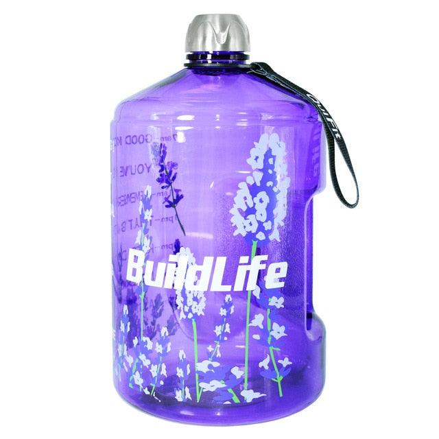 Great 128oz 73oz 43oz 1 Gallon BPA Free Plastic Big Drink Water Bottle Jug Gourd - Travel Sports Fitness GYM Water-bottle (FHB)(1AK1)