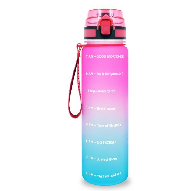 Trending 1L 32OZ Tritan Water Bottles - BPA Free Drinking Cups Bicycle Bottles Portable GYM Outdoor - Sport Fitness Walking Bottle (1AK1)
