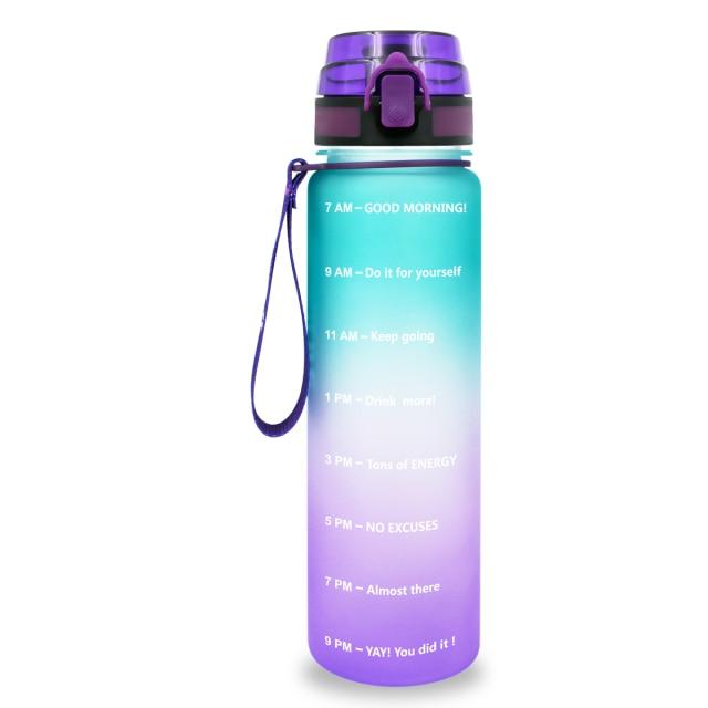 Trending 1L 32OZ Tritan Water Bottles - BPA Free Drinking Cups Bicycle Bottles Portable GYM Outdoor - Sport Fitness Walking Bottle (1AK1)