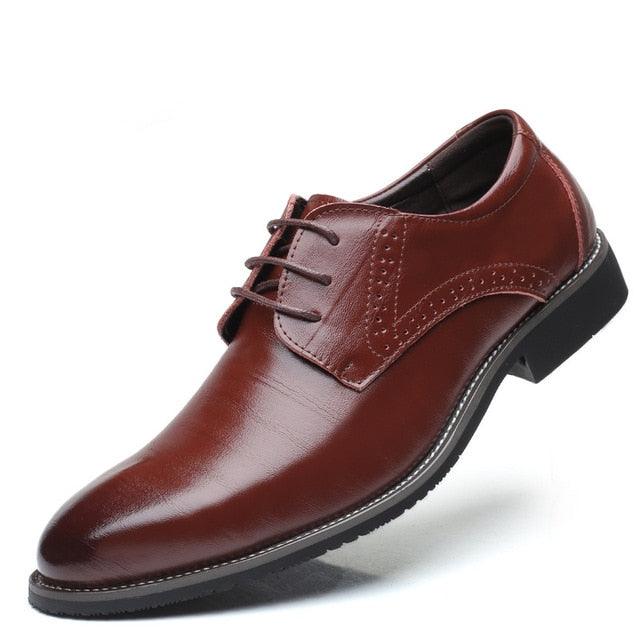 Autumn Formal Shoes - Men High Quality Leather Dress Shoes (MSF2)(F14)