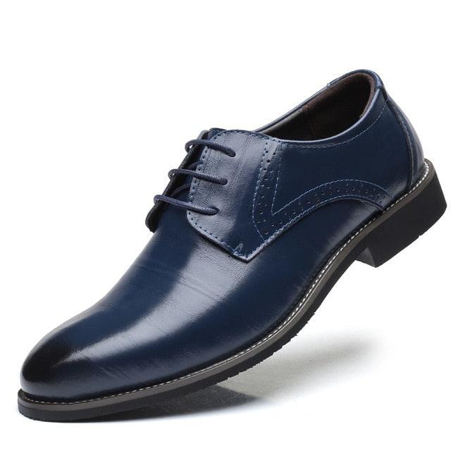 Autumn Formal Shoes - Men High Quality Leather Dress Shoes (MSF2)(F14)