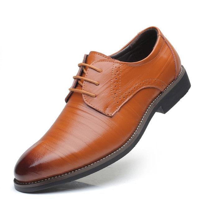 Autumn Formal Shoes - Men High Quality Leather Dress Shoes (MSF2)(F14)