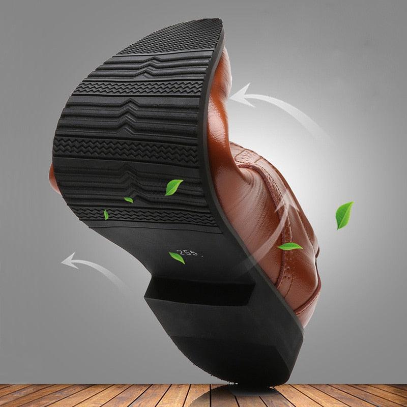 Autumn Formal Shoes - Men High Quality Leather Dress Shoes (MSF2)(F14)