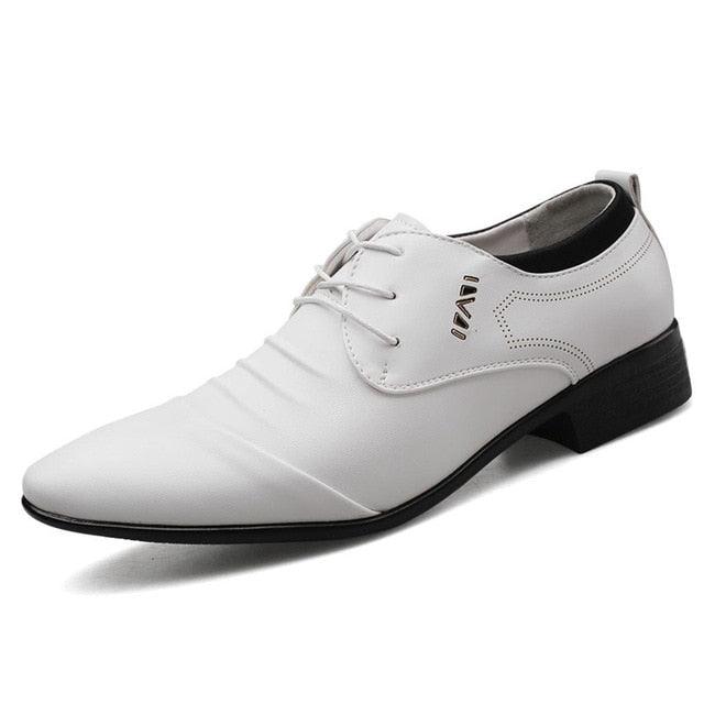 Men's Luxury Formal Shoes - Italian Fashion Mens Office Shoes (D14)(MSF2)