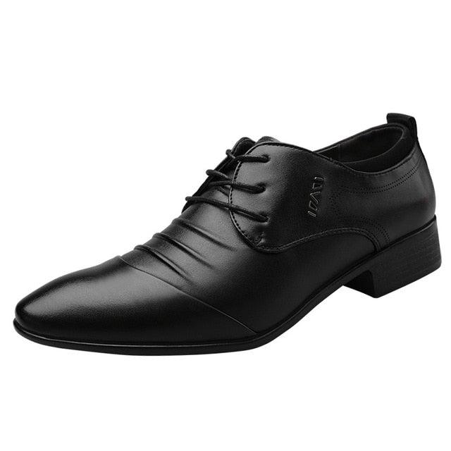 Men's Luxury Formal Shoes - Italian Fashion Mens Office Shoes (D14)(MSF2)