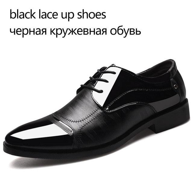 Dress Shoes - Men's Leather Formal Business Shoes (MSF3)