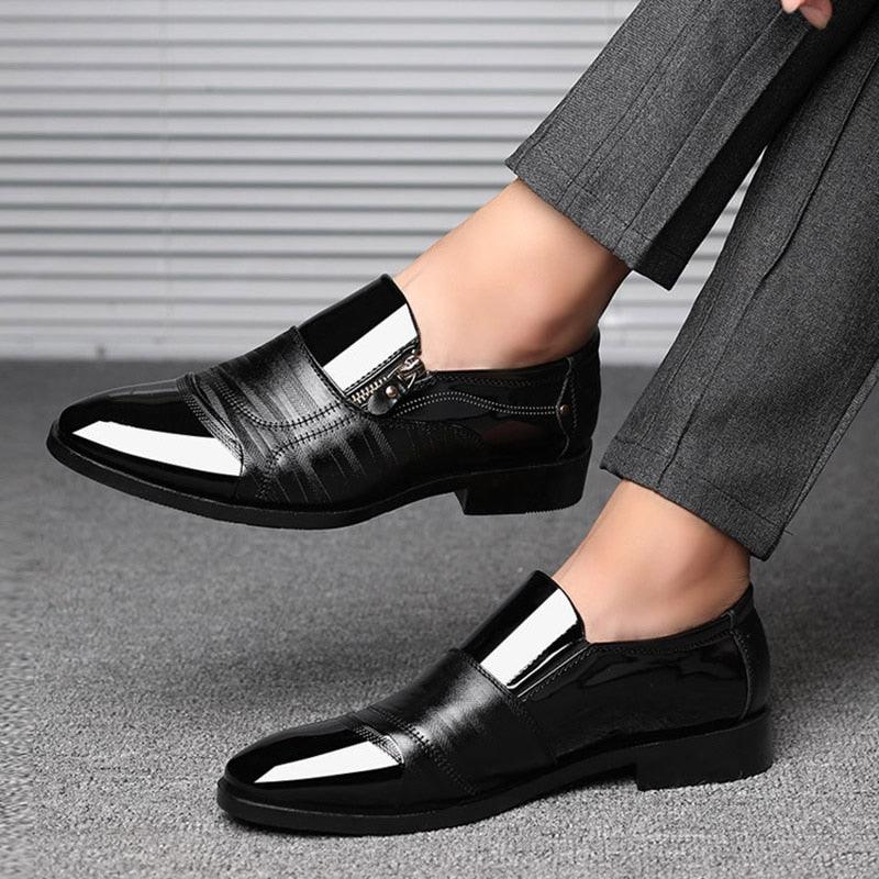 Dress Shoes - Men's Leather Formal Business Shoes (MSF3)