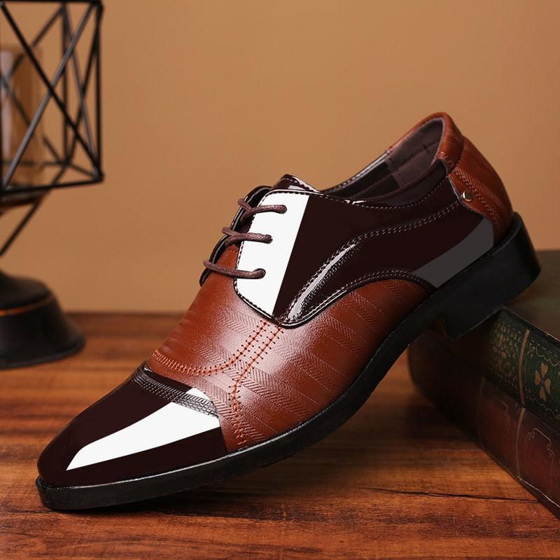Dress Shoes - Men's Leather Formal Business Shoes (MSF3)