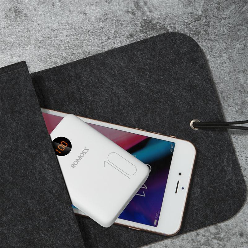 Great 10000mAh Power Bank - With Double USB Port Cable- External Battery Pack - Travel Size (1LT1)(F104)