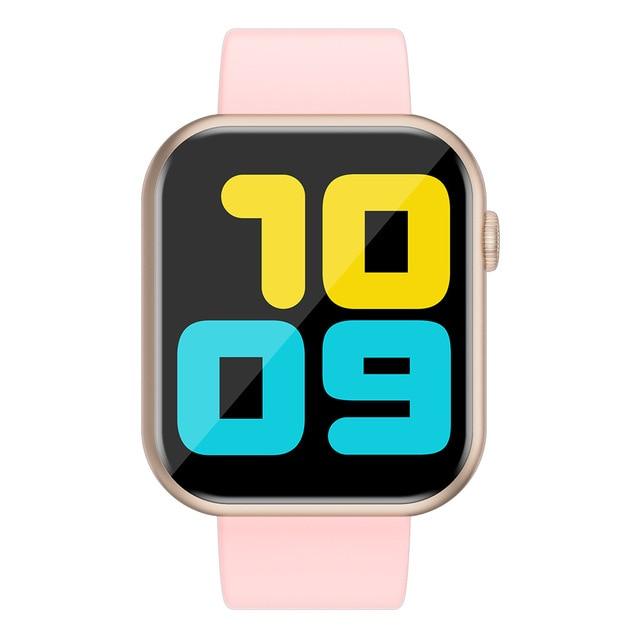 Great Smart Watch - Blood Pressure Oxygen Monitor With Game Function Multilingual Smartwatch - Android IOS (D82)(D84)(RW)