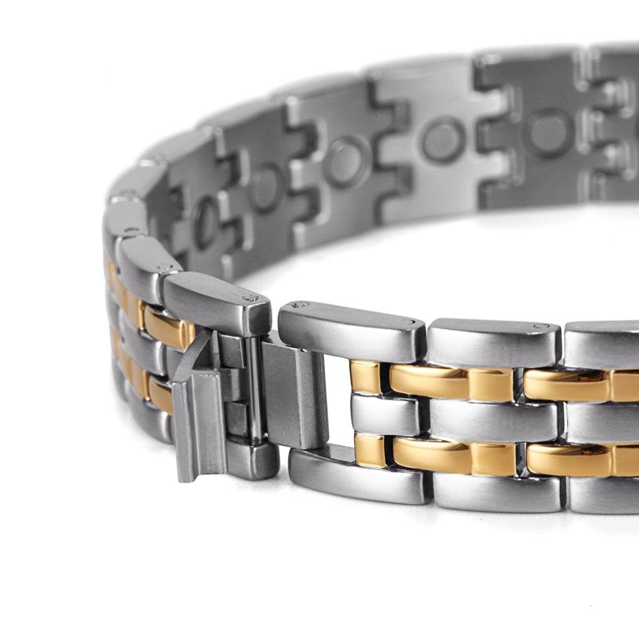 Full Magnetic Bracelet - Design Stainless Steel Jewelry Charm Bangles Bracelets (MJ3)
