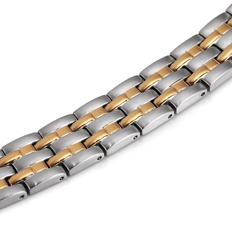 Full Magnetic Bracelet - Design Stainless Steel Jewelry Charm Bangles Bracelets (MJ3)