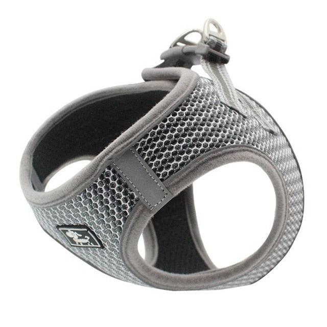 Reflective Pet Cat Dog Harness - Safe Walking Vest Chest Strap Breathable Vest Harness Collar (2U70)