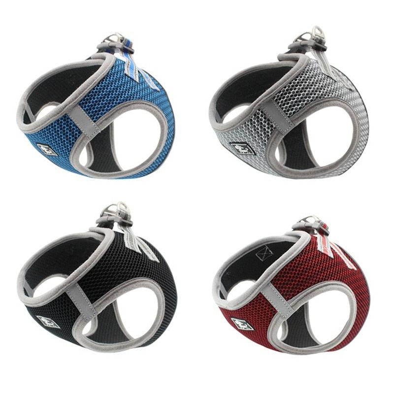 Reflective Pet Cat Dog Harness - Safe Walking Vest Chest Strap Breathable Vest Harness Collar (2U70)