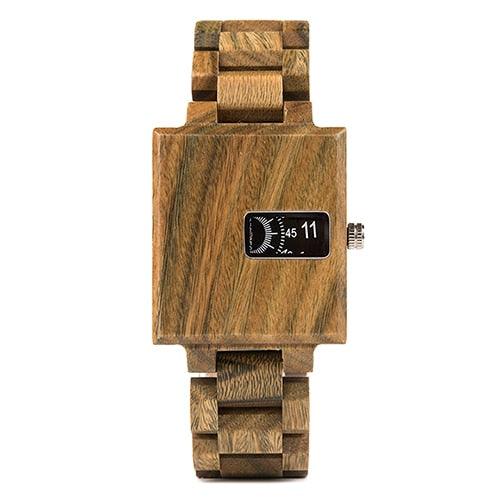 New Design Watch - Men Wooden Luxury Brand Top Gift Quartz Wristwatches (MA9)(F84)