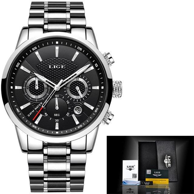 Men's Watches - Fashion Waterproof Chronograph Top Brand Luxury Quartz Watch (MA9)(F84)