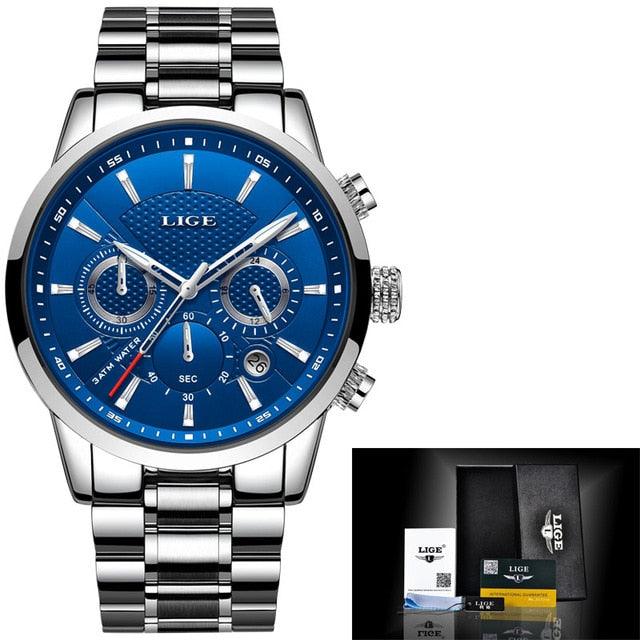 Men's Watches - Fashion Waterproof Chronograph Top Brand Luxury Quartz Watch (MA9)(F84)