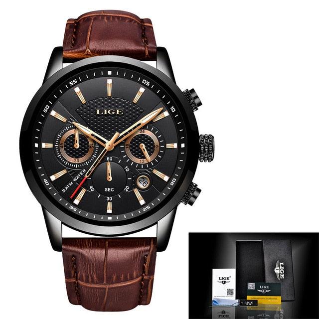 Men's Watches - Fashion Waterproof Chronograph Top Brand Luxury Quartz Watch (MA9)(F84)